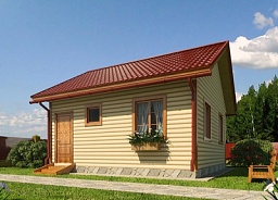 Дом из бруса ОД-14 